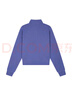 Champion冠軍立領(lǐng)加絨衛(wèi)衣女2025秋季新款按扣領(lǐng)上衣休閑潮牌校園風(fēng) 淺藍(lán)色 M 曬單實拍圖