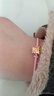 周大福 SOINLOVE寶藏女孩雪球鈴鐺蝴蝶結(jié)黃金珍珠轉(zhuǎn)運(yùn)珠配繩七夕 VR1591 曬單實(shí)拍圖