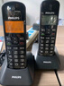 飛利浦（PHILIPS） DCTG152 電話(huà)機無(wú)繩電話(huà)子母機家用辦公座機老人機大鈴聲大按鍵子母話(huà)機 一拖三 白色 曬單實(shí)拍圖