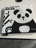 澳貝（AUBY）寶寶啟蒙布書(shū)早教立體布書(shū)手掌書(shū)認知布書(shū)兒童嬰兒玩具布書(shū)套裝禮盒 黑白布書(shū) 2本裝（0-6個(gè)月） 曬單實(shí)拍圖