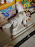 小三月新生嬰兒兒衣服秋冬a類純棉保暖內(nèi)衣套裝夾棉分體薄棉外套開襠褲 A066+A-K063花田小兔 73碼，建議14-19斤 曬單實(shí)拍圖