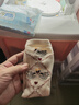 嫚熙（EMXEE）嬰兒襪子女寶寶長筒襪春秋純棉新生兒過膝高筒襪百搭外出長襪 梅粉撞白+杏白+愛心 3雙 0-6月 （適合腳長6-8cm） 曬單實拍圖