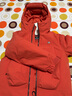 KOLON SPORT/可隆防水羽絨服 明星同款 男女戶外中量防風(fēng)保暖鵝絨外套 LUDJ4WT524-BC 磚紅 XS 160/84A 曬單實(shí)拍圖