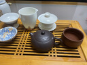 藏壺天下【七夕禮物】宜興紫砂壺純手工刻繪梅花功夫茶具單壺原礦紫泥家用 扁西施壺 曬單實(shí)拍圖