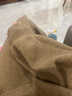 德瑪納纖絨紗淑女兩件套冬高領(lǐng)蝙蝠袖上衣半身裙套裝女時(shí)尚 核桃卡 XL  曬單實(shí)拍圖