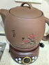 竹水溪 【700w大火】中藥壺煎藥壺全自動家用大容量中醫(yī)電砂鍋熬藥電動紫砂藥煲無釉藥罐藥鍋 4L紫砂藥壺【院長版大功率】 曬單實拍圖