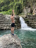WATERTIME/水川 男女成人專業(yè)浮潛游泳訓(xùn)練長(zhǎng)腳蹼蛙鞋潛水裝備用品 黑XS 曬單實(shí)拍圖