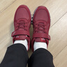 圖圖龍老人鞋女防滑媽媽鞋健步鞋女軟底中老年鞋女爸爸鞋老年網(wǎng)鞋女春秋 棗紅 39 曬單實(shí)拍圖