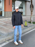 波司登25年春季短款輕薄羽絨服男90絨三防連帽保暖外套B250131007 曬單實(shí)拍圖