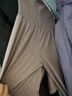 nest designs女士哺乳上衣新品孕產(chǎn)婦家居服T恤孕婦裝月子服產(chǎn)后開襟哺乳 漿果紫 L（建議165-175cm，80kg以內(nèi)） 曬單實拍圖