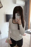 粉媚夢(mèng)白色打底衫女德絨長(cháng)袖t恤2025秋冬新款冬季衣服女裝內搭黑色上衣 純色方領(lǐng)德絨保暖打底衫白色 L 【建議110-135斤】 曬單實(shí)拍圖