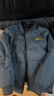 卡特（CAT）冬季工裝羽絨服白鴨絨夾克戶(hù)外TNF CAT卡特保暖加厚立領(lǐng)外套 霧霾藍 XL120-135斤 曬單實(shí)拍圖