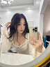 QUAMER施華洛世奇工藝小方糖鋯石項鏈女輕奢小眾感女友閨蜜生日禮物 「小方糖」項鏈/s925[帶證書+ 曬單實拍圖