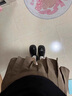 ACLNX厚底粗跟小皮鞋女2025年春夏新款單鞋女大頭系帶瑪麗珍樂(lè)福鞋女 黑色-啞光 37 (235mm) 曬單實(shí)拍圖