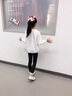 棉奇熊女童鯊魚褲秋冬款加絨加厚黑色外穿瑜伽芭比褲兒童打底褲保暖褲子 900-9黑色-單條【特厚款卡拉絨】 130 cm【建議身高125-135cm】 曬單實(shí)拍圖