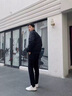 稻草人羽絨棉服男士冬季商務(wù)立領(lǐng)棉衣外套男秋冬新款休閑保暖常規(guī)棉襖子 黑色 XL 【建議125-138斤】 曬單實(shí)拍圖