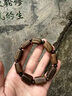 浪漫秀閣柬埔寨天然沉香手串真品女男款文玩奇楠香木桶珠手鏈沉水級 11-13*18mm約16g 曬單實拍圖