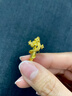 COISE黃金項鏈足金999生肖蛇吊墜權(quán)杖蛇本命鎖骨鏈生日禮物送女友 權(quán)杖蛇足金吊墜-搭配金色銀鏈 曬單實拍圖