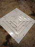 詠穎  YTYIN30*60集成吊頂專(zhuān)用通風(fēng)口面板300*600帶孔鋁扣板天然氣換氣出風(fēng)口30*30回型-加厚 約重132克 曬單實(shí)拍圖