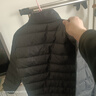 阿迪達斯（adidas）羽絨服男士女士情侶 冬季保暖立領(lǐng)輕薄跑步運動(dòng)服防風(fēng)外套夾克 JN4342/黑色 L 曬單實(shí)拍圖