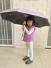 smally兒童雨傘自動(dòng)晴雨兩用傘男童女童幼兒園小學(xué)生折疊卡通遮陽(yáng)傘 【晴雨兩用自動(dòng)傘】天使少女 【圓角防戳】 曬單實(shí)拍圖
