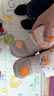 G.DUCKKIDS小黃鴨嬰兒棉鞋0-1歲加絨冬季軟底厚學(xué)步鞋男女寶寶3-6-12個(gè)月防 卡其色橙子魔術(shù)貼(加絨加厚) 13 100mm 9-13個(gè)月 曬單實(shí)拍圖