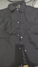 唐獅（TonLion）2023男翻領(lǐng)夾棉外套休閑棉服 黑色 XXL  曬單實(shí)拍圖