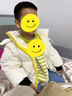 嘟嘟家寶寶毛衣冬裝兒童新款上衣加厚嬰兒衣服保暖女童冬季童裝針織衫 鴨綠白條紋 120 曬單實(shí)拍圖