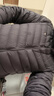 君羽戶外羽絨服情侶款超輕鵝絨服800蓬松度白鵝絨連帽羽絨夾克F52141 深灰-男款 L 推薦男136-150斤/女106-115斤 曬單實(shí)拍圖