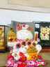 吉貓?zhí)谜胸?cái)貓擺件開(kāi)業(yè)禮品實(shí)用自動(dòng)電動(dòng)搖手發(fā)財(cái)貓店鋪收銀臺(tái)前臺(tái)裝飾品 【生意興隆】27*23*25*搖手貓 曬單實(shí)拍圖