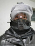 瑜尚臻品雷鋒帽子男女加絨冬季保暖防風(fēng)寒面罩護耳帽騎車(chē)防凍騎行帽戶(hù)外 黑色（無(wú)護目鏡） 曬單實(shí)拍圖