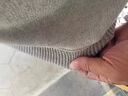 FOX.G男士毛衣冬季男加絨針織衫打底衫衣服男裝保暖衣毛線衣2025年新款 圓領(lǐng)一體絨保暖針織衫 XL 【建議130斤以內(nèi)】 曬單實(shí)拍圖
