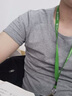 品尚百斯短袖t恤男士夏季修身圓領(lǐng)打底衫純色緊身半袖運(yùn)動上衣汗衫50支 灰色 M (160) 45-52KG緊身 曬單實(shí)拍圖