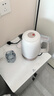 THERMOS（膳魔師）電熱水壺家用便攜智能恒溫大容量304不銹鋼燒水壺自動(dòng)斷電辦公室電熱水壺 1.7L 1339E煙雨色 曬單實(shí)拍圖