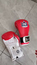 raja-boxing兒童拳擊手套 男孩泰拳散打自由搏擊格斗訓練女孩打沙袋沙包拳套 紅色【京倉發(fā)貨】 6oz（青少年8-16歲） 曬單實(shí)拍圖