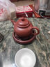 尊壺 宜興紫砂壺手工茶具泡茶壺禮品禮盒裝 水平壺 大紅袍 200cc 曬單實(shí)拍圖
