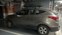 車幫達(dá)虎爪通用車頂行李架轎車越野SUV皮卡鋁合金免打孔載重光頂車橫桿 免打孔 加厚黑色  一對(duì)(兩根) 曬單實(shí)拍圖