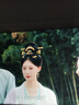 大眼橙 100英寸菲涅爾抗光軟屏 中長(cháng)焦投影儀幕布（1cm超窄金屬邊框 高屏占比 1.5高峰值增益） 曬單實(shí)拍圖