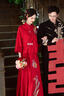 枝己秀禾服新中式2025新款結婚訂婚宴會(huì )新娘敬酒服古裝嫁衣婚禮服 S2432 S 曬單實(shí)拍圖