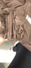 JNBY/江南布衣【白月光】秋冬云朵羽絨服女A型寬松簡約5O0C12340 209/深棕 S 曬單實拍圖