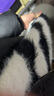 衣然呈品仿貂毛條紋毛衣男加厚秋冬季溫柔風(fēng)寬松慵懶風(fēng)情侶外穿毛茸茸上衣 黑色 M【建議105-120斤】 曬單實(shí)拍圖