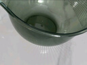 優(yōu)勤（YOUQIN）廚房淘米神器洗米篩淘米盆瀝水籃子家用多功能淘菜洗水果盆子 【細密瀝孔】透明黑 曬單實拍圖