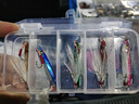 科邁雷鐵板路亞餌套裝15g魚鱗紋血槽鉤鐳射仿生通殺淡海餌魚餌 曬單實拍圖