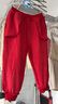 迪士尼（Disney）男女寶寶冬裝一歲過(guò)年嬰兒衣服周歲嬰幼兒衛衣分體套裝洋氣秋冬紅 紅色套裝(平安喜樂(lè ) 加絨款) 90 曬單實(shí)拍圖