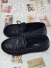斯凱奇（Skechers）女鞋秋冬加絨保暖單鞋輕便舒適休閑鞋樂福鞋一腳蹬167687 曬單實拍圖