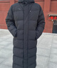 安踏（ANTA）速暖長(zhǎng)款羽絨服丨防潑水三層聚暖連帽科技保暖男女冬速熱羽絨外套 【速暖防潑水】基礎(chǔ)黑7910-4 2XL (男185 女180) 曬單實(shí)拍圖