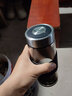 希諾2025新款單層玻璃杯辦公室大容量泡茶杯高檔車(chē)載杯子定制水杯 530ML皮套9179 曬單實(shí)拍圖