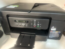 兄弟（brother）DCP-T735DW T536DW自動(dòng)雙面彩色噴墨打印復(fù)印掃描一體機(jī)手機(jī)無(wú)線遠(yuǎn)程家用照片連續(xù)輸稿器A4 套餐四：T735DW標(biāo)配+國(guó)產(chǎn)墨水4支【共8支】 曬單實(shí)拍圖