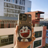 康思琦適用蘋(píng)果16Promax手機(jī)殼新款彩繪哆啦A夢(mèng)iPhone15plus全包硅膠保護(hù)套14Pro創(chuàng)意卡通男女13/12軟殼 【黑色彩銀-眨眼叮當(dāng)貓】磨砂質(zhì)感 IPhone 16 Promax 曬單實(shí)拍圖