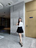 卓詩尼高跟鞋女2025年春秋新款水鉆婚鞋淺口氣質(zhì)優(yōu)雅宴會鞋性感細跟單鞋 黑色(法式水鉆)5.5CM 37 曬單實拍圖